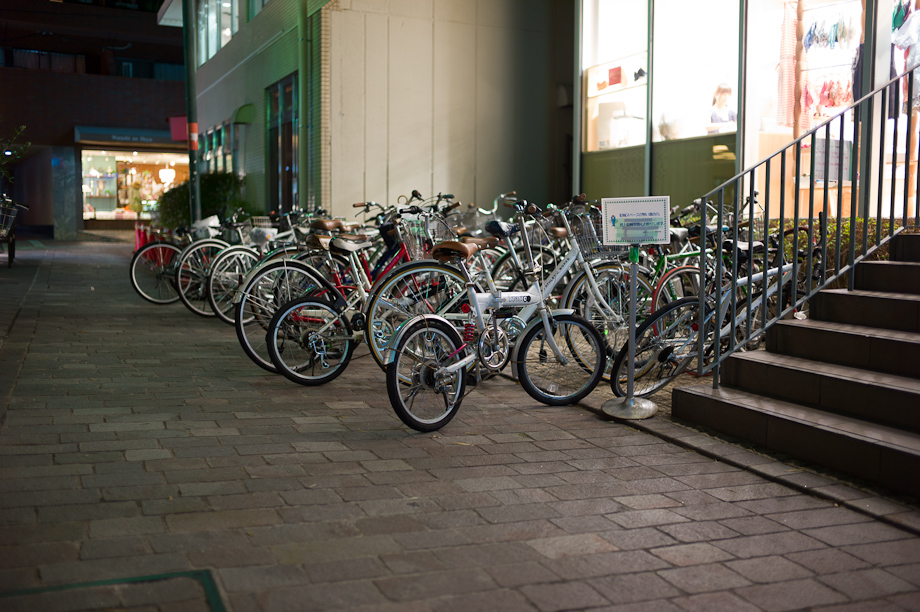 Bike Parking in Tokyo