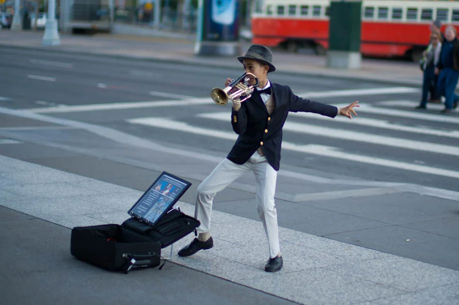 Street Performer in San Francisco