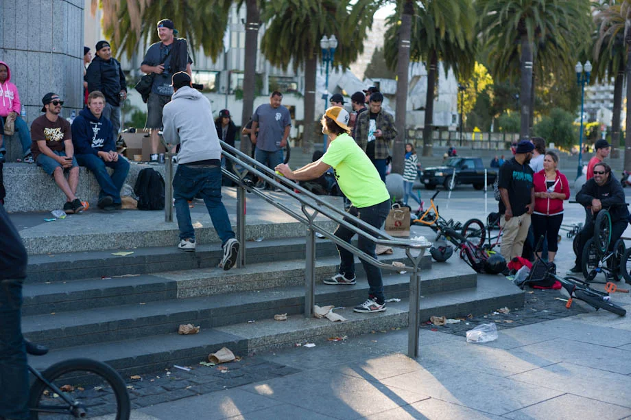 Street Tricks on Bikes