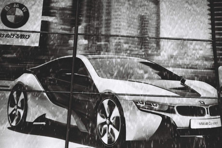 BMW Ad in Tokyo