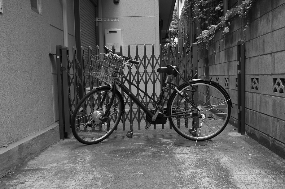 Bike parking in Tokyo