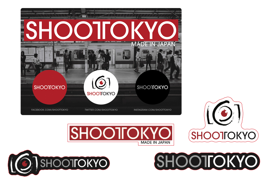 ShootTokyo Buttons and Stickers