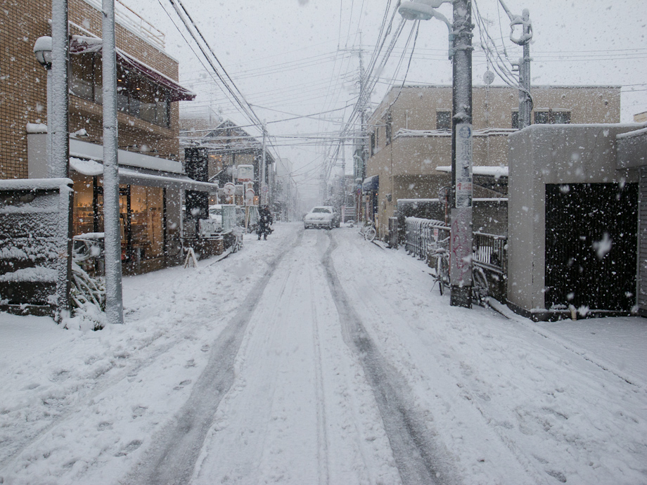 Tokyo Snow Storm, January 14th 2013