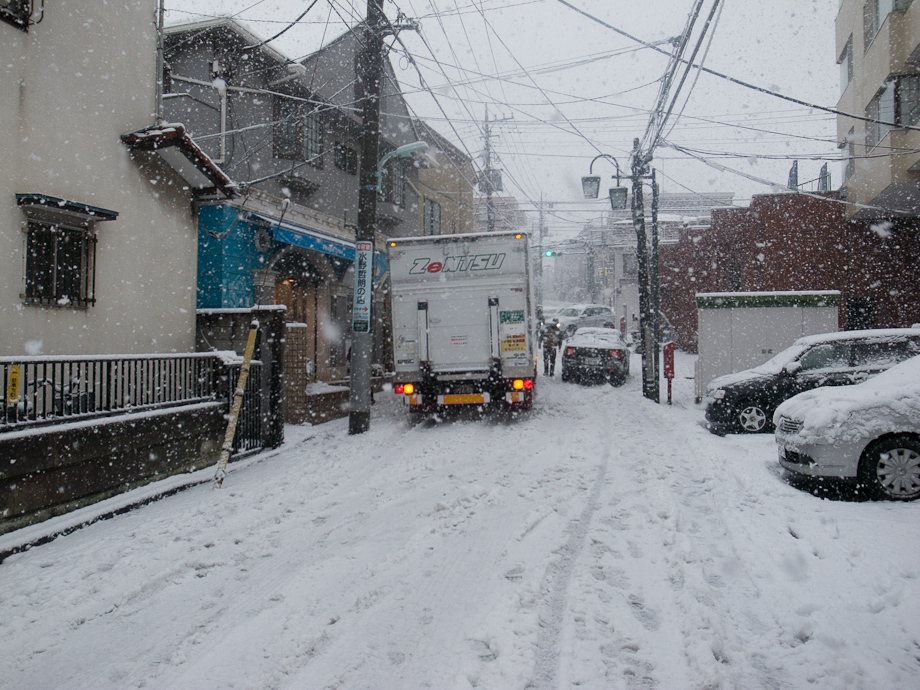 Tokyo Snow Storm, January 14th 2013