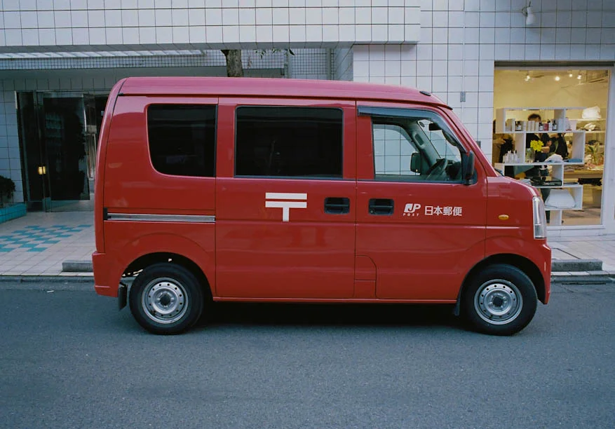 Japanese Postal Truck