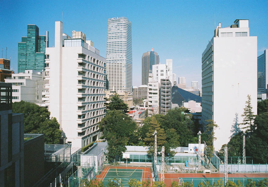View from the roof of Tokyo American Club