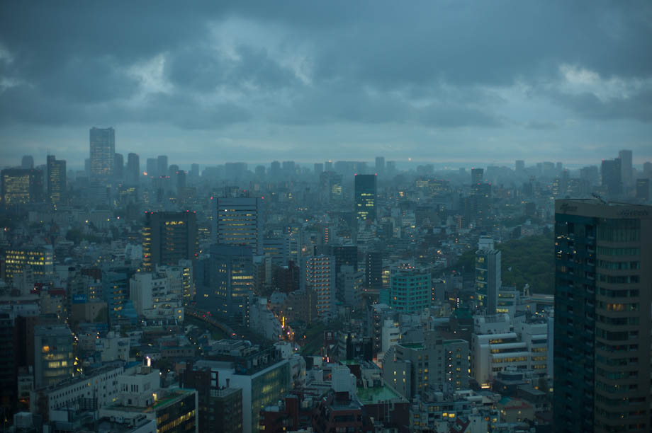 Storm over Tokyo
