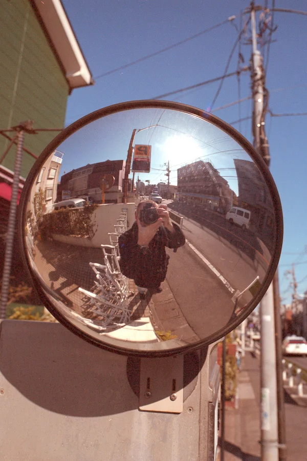 Me in the mirror