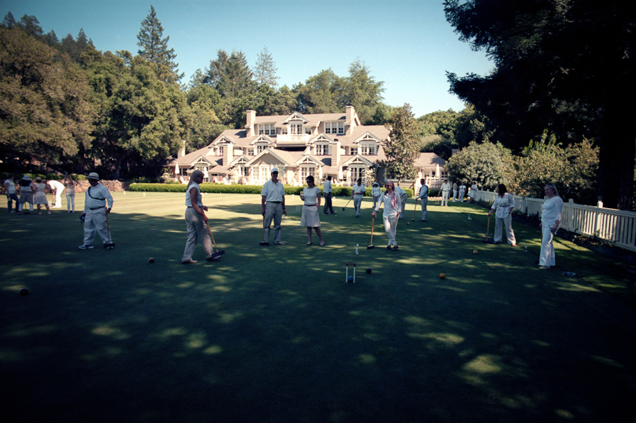 Croquet in Napa Valley at Meadowood