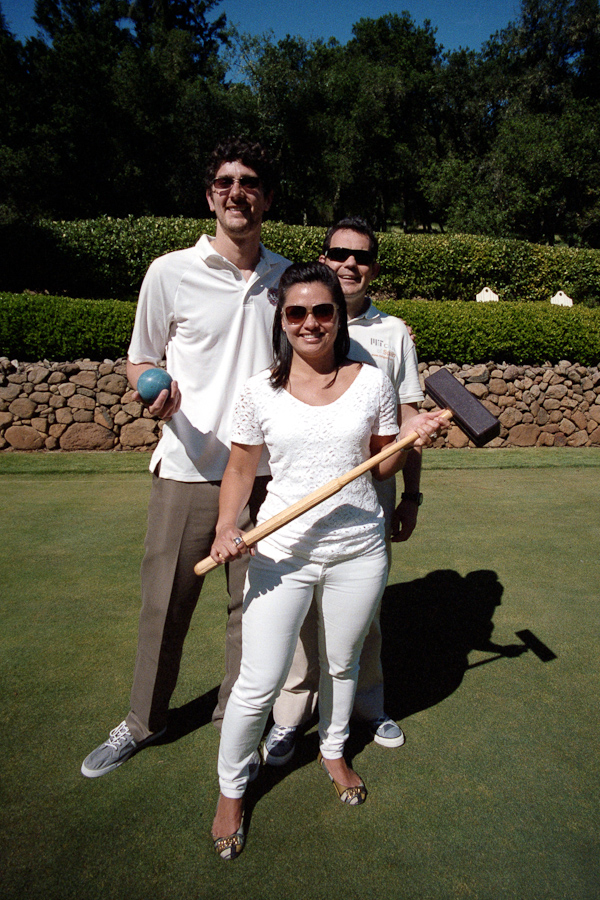 Croquet in Napa Valley at Meadowood