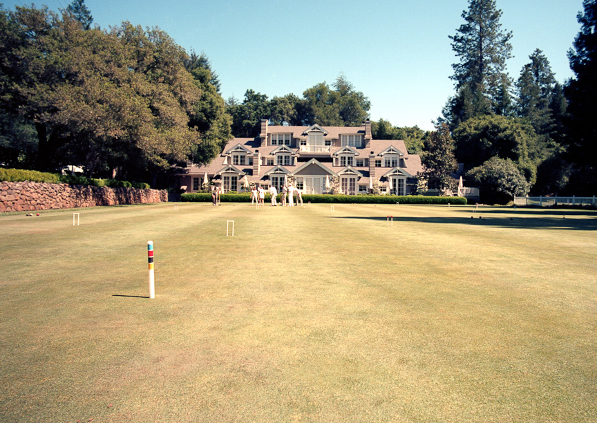 Croquet in Napa Valley at Meadowood