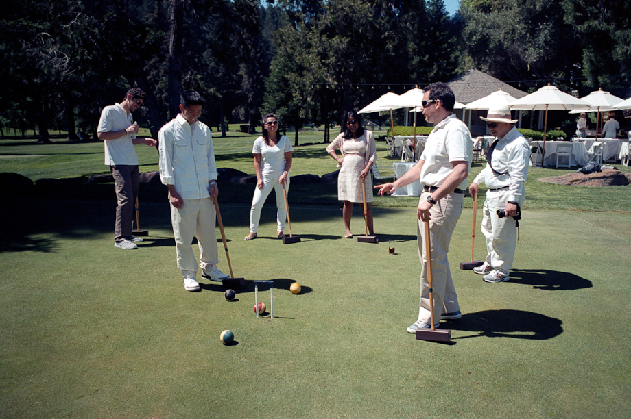 Croquet in Napa Valley at Meadowood