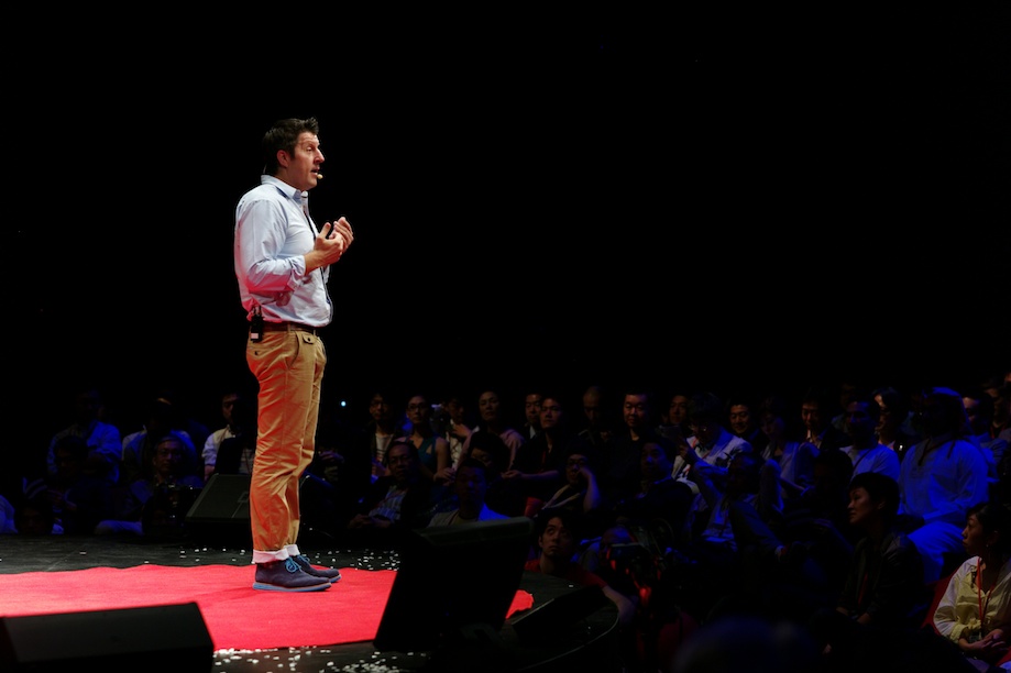 Patrick Newell speaking at TEDxTokyo 2013