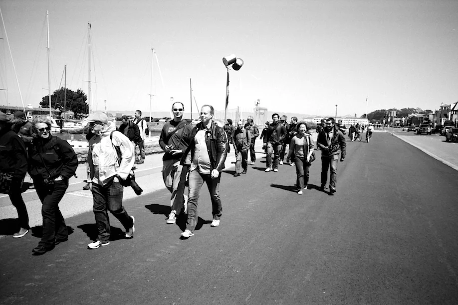 Photowalk in Maria in San Francisco shot at TMAX 400 film with a Leica M6