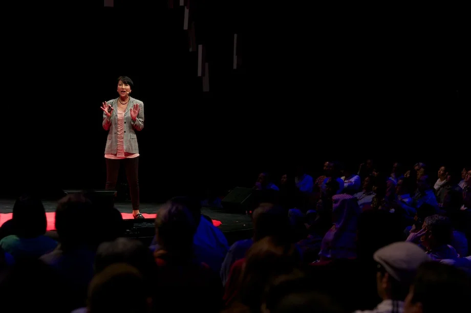 Fujiyo Ishiguro speaking at TEDxTokyo 2013