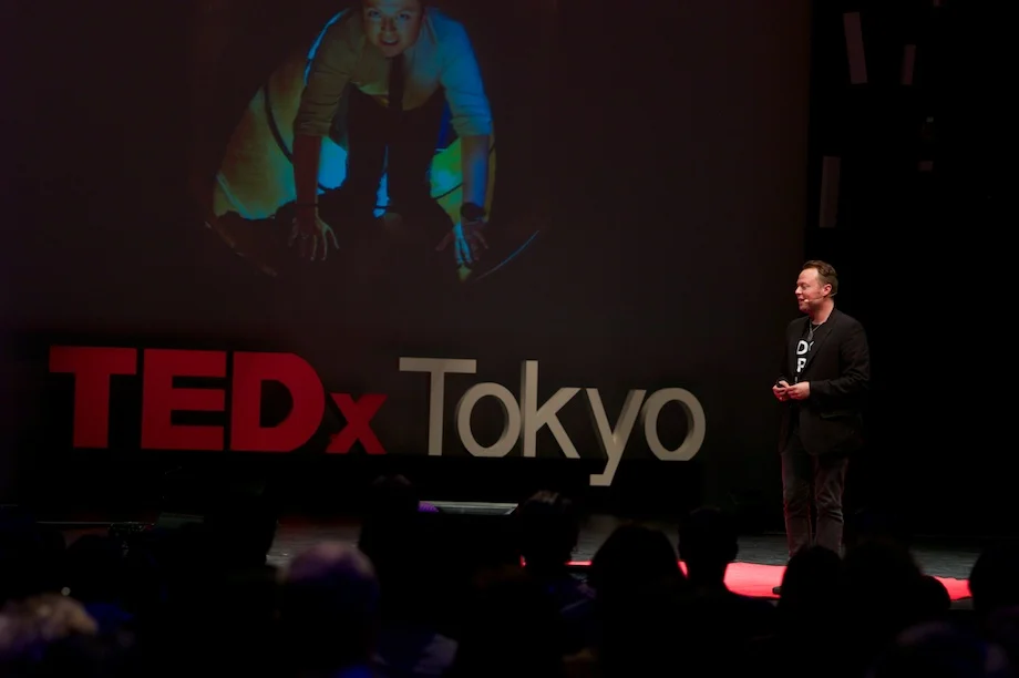 John Kluge speaking at TEDxTokyo 2013