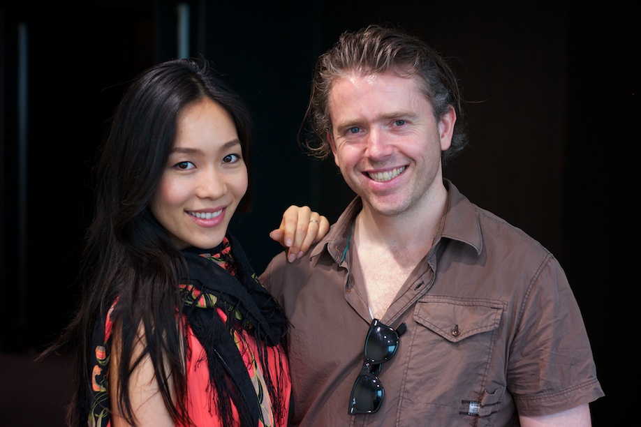 Lui Watanabe and Richard Grehan at TEDxTokyo