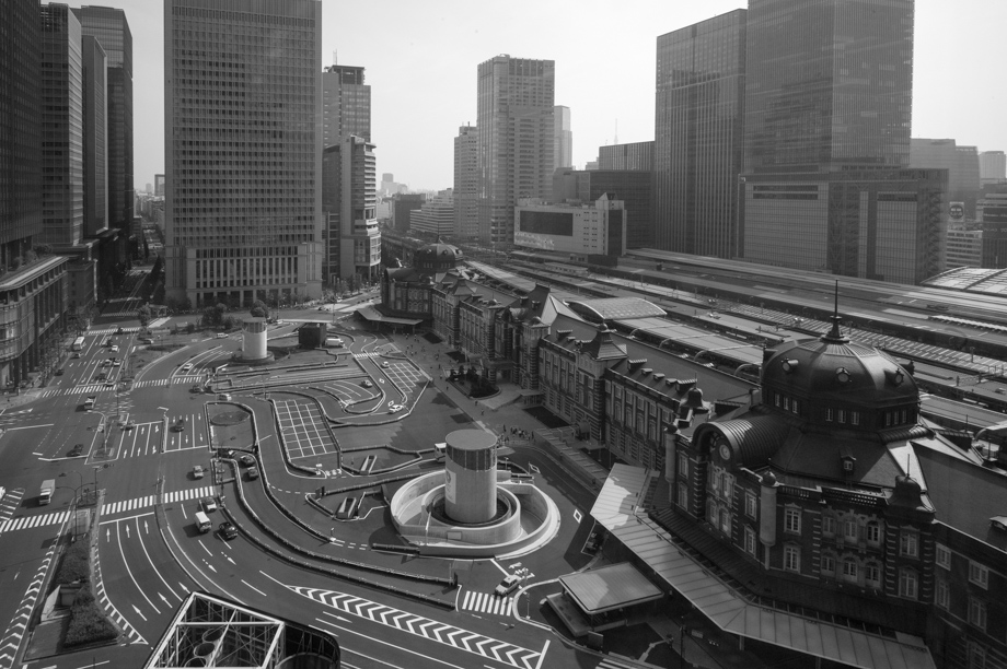 Tokyo Station in Marunochi