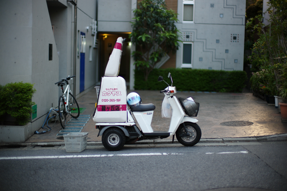 Delivery Bike in Tokyo