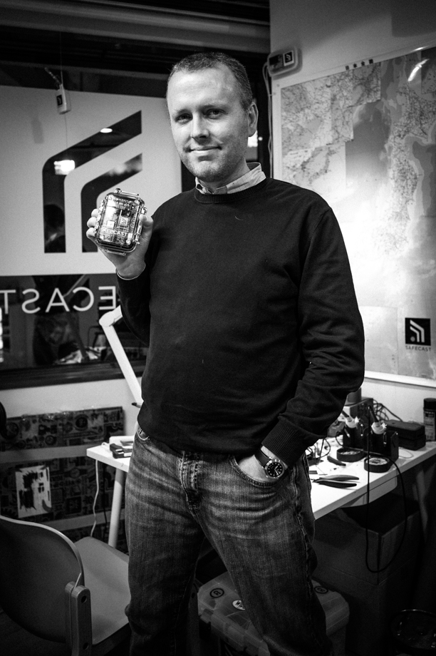 Dave Powell at Safecast