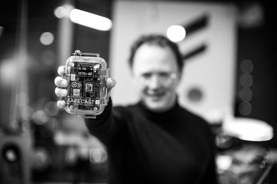 Pieter Franken at Safecast