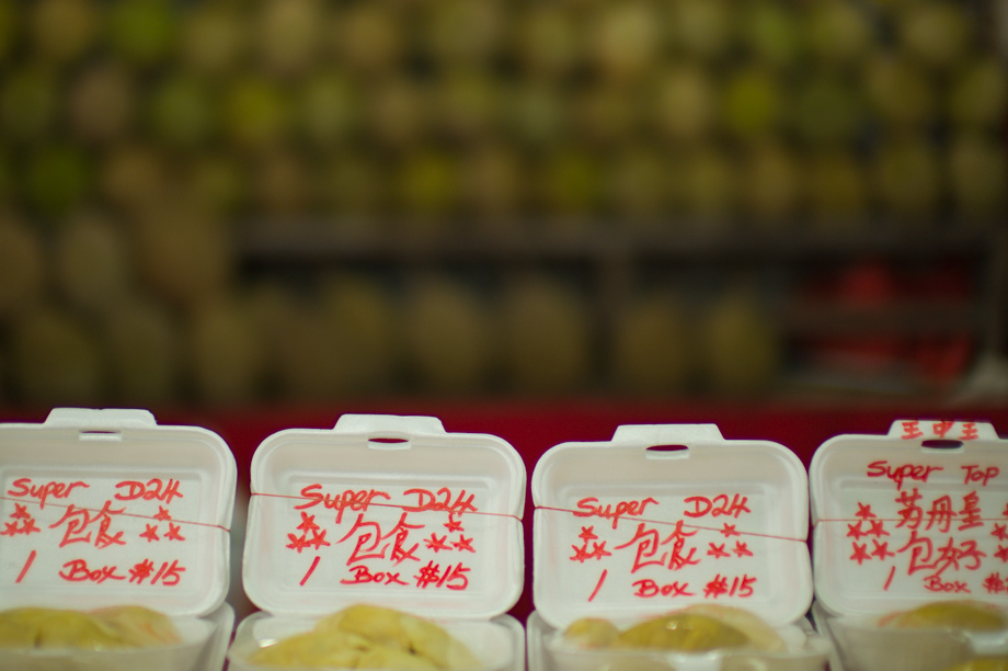 Durian Fruit in Singapore