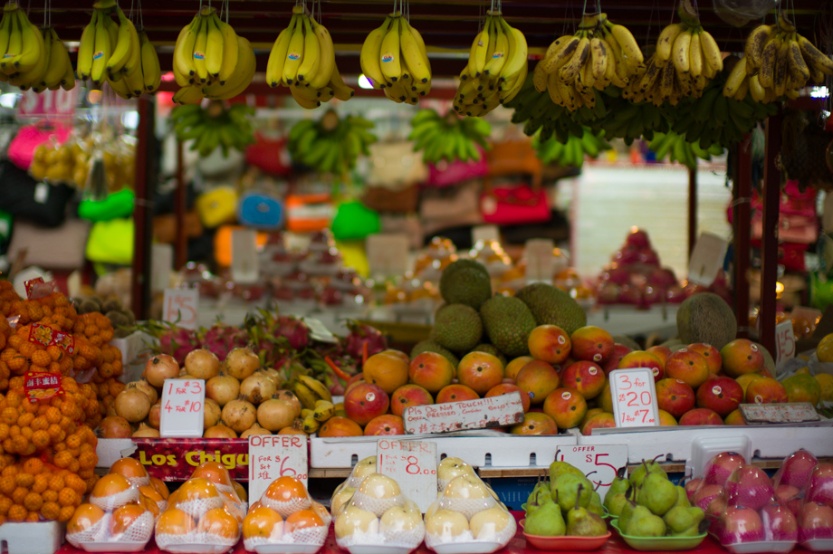 Fruit Stand in Singapore