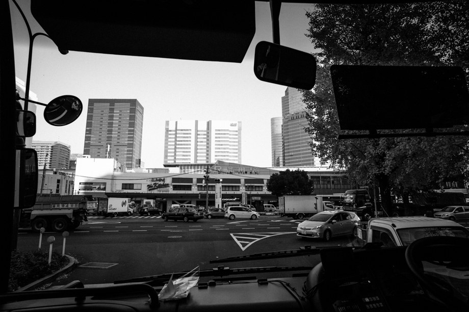On the Friendly Airport Bus to Narita