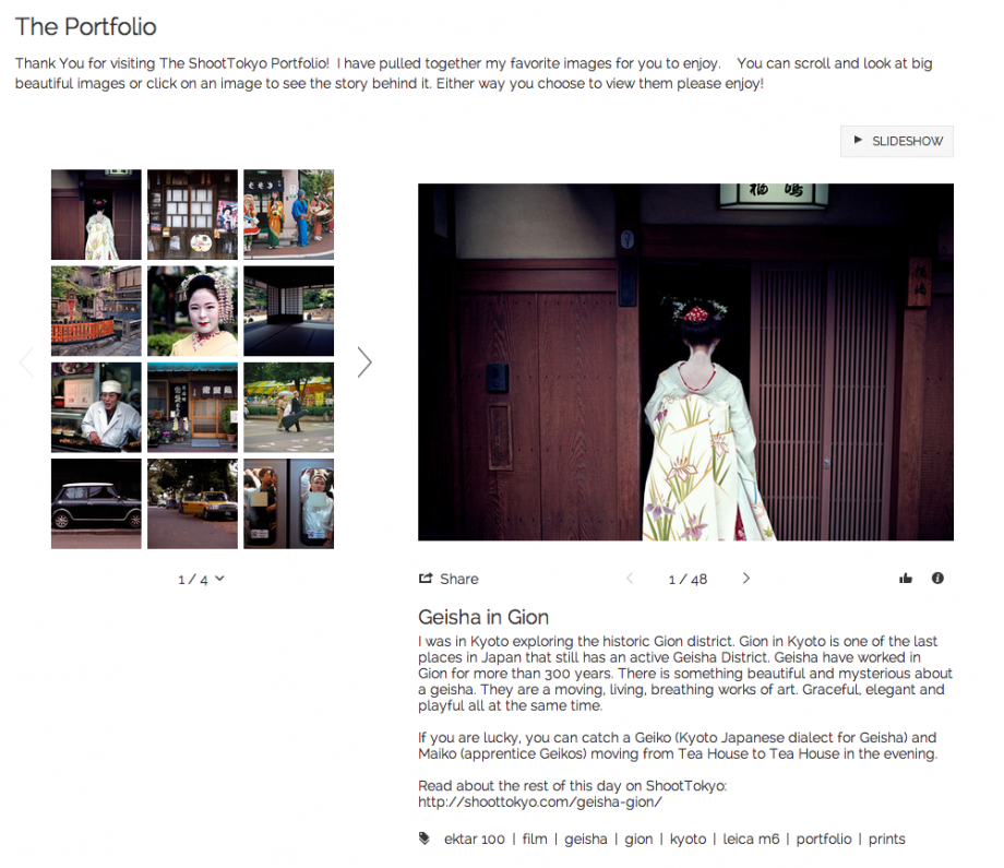 The ShootTokyo Portfolio and Print Shop