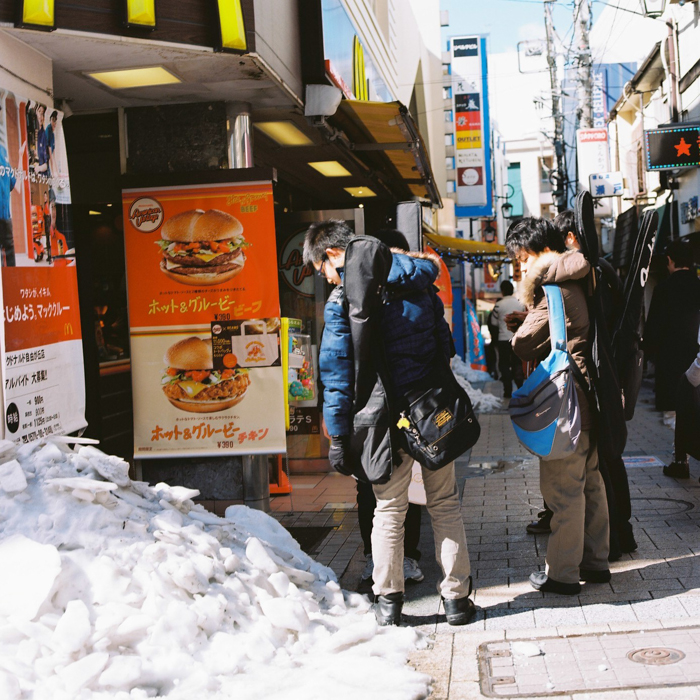 Snowy Jiyugaoka