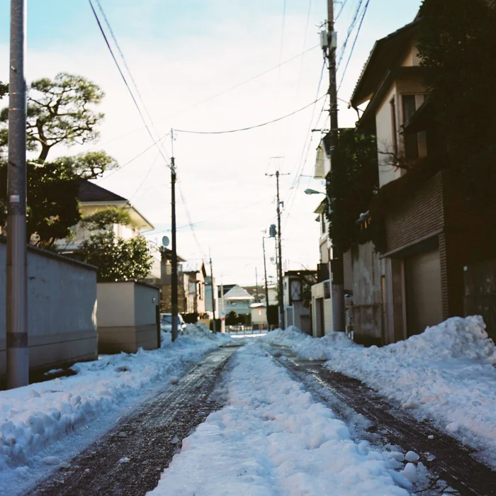 Snowy Jiyugaoka