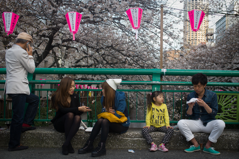 Ohanami in Nakameguro
