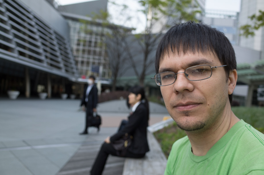 Jeremy at Roppongi Hills