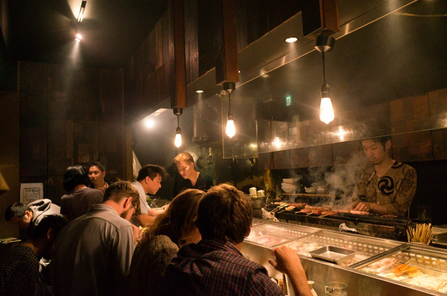 Jou Mon Yakitori in Roppongi
