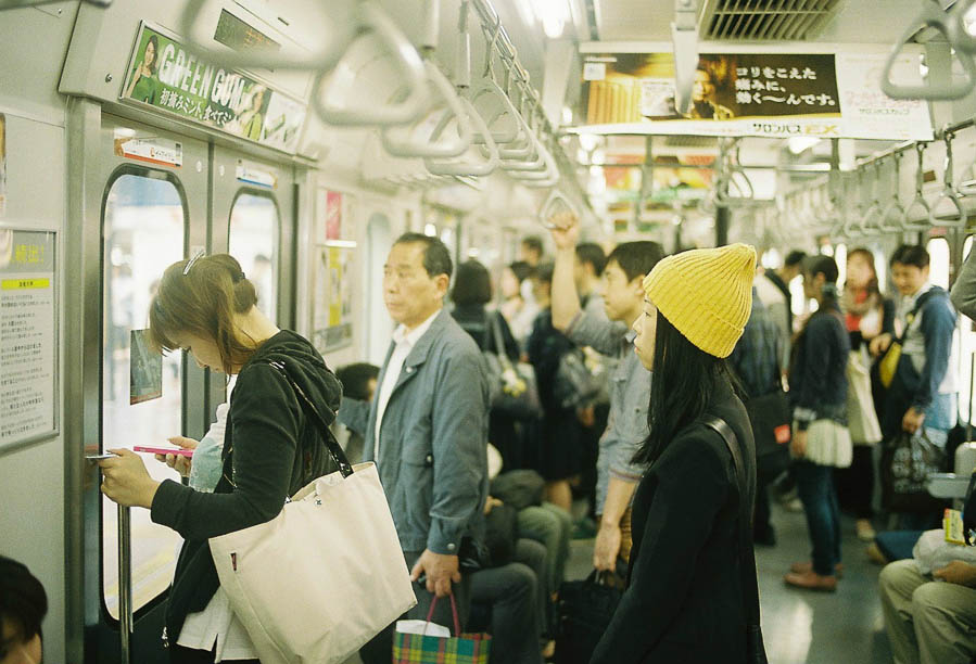 On the train