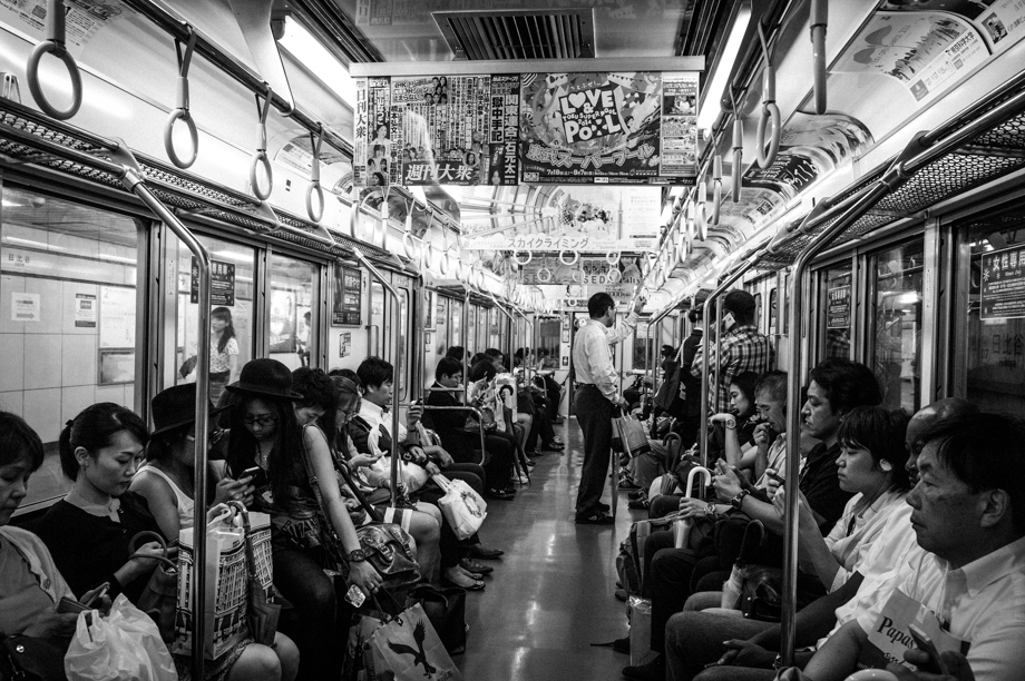 On the train