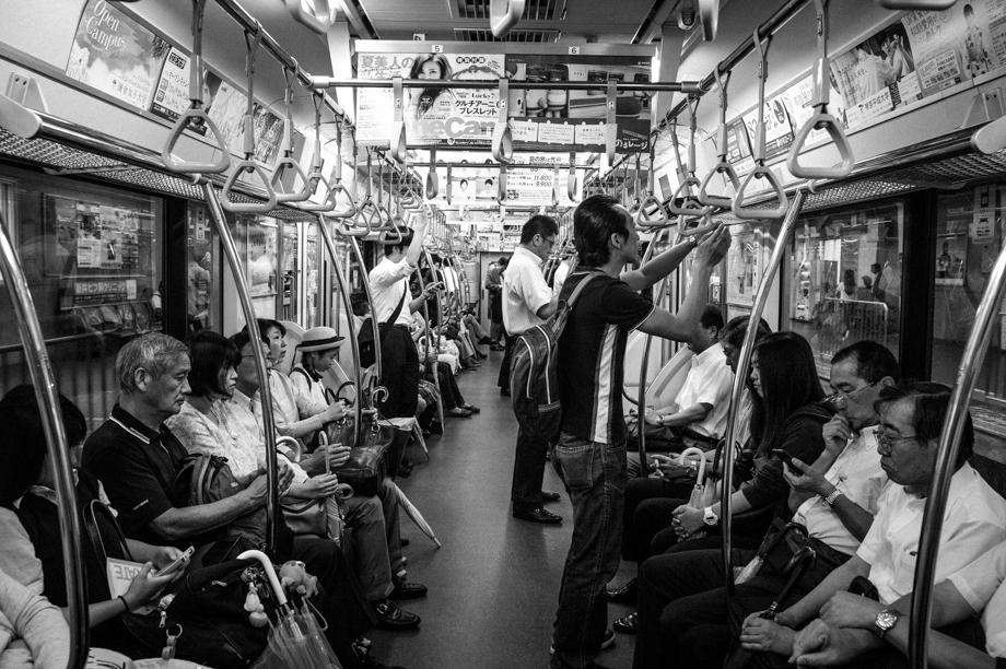 On the train