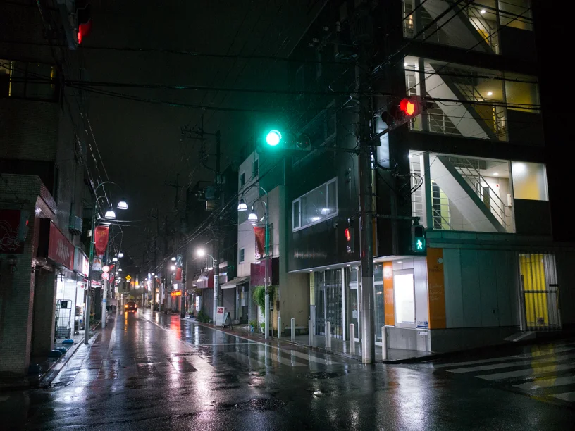 Rainy Jiyugaoka