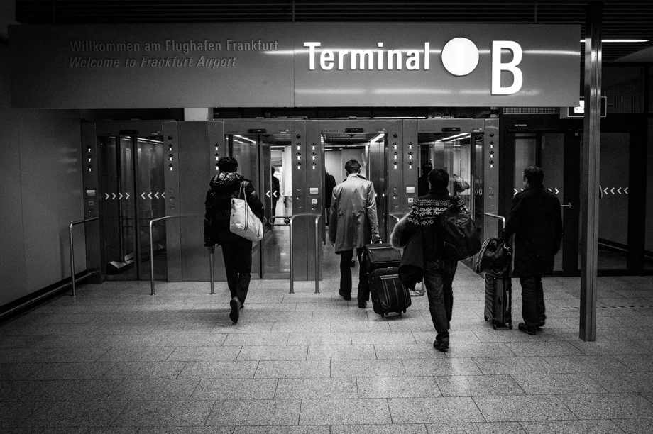 Frankfurt Airport 5AM