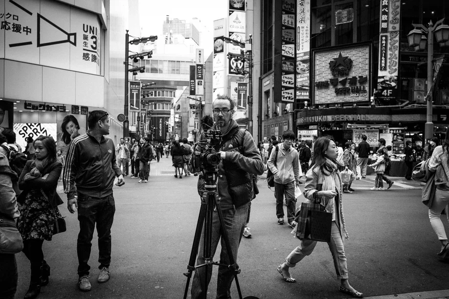 Behind the scenes