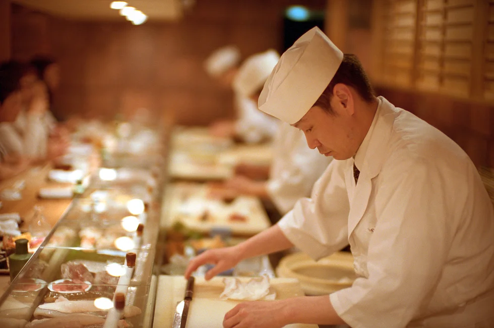 Sushi, Cameras and More Cameras
