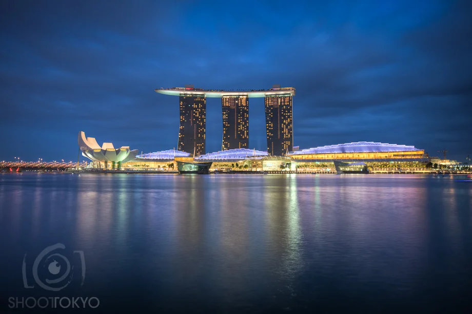 Marina Bay Sands in Singapore (color)