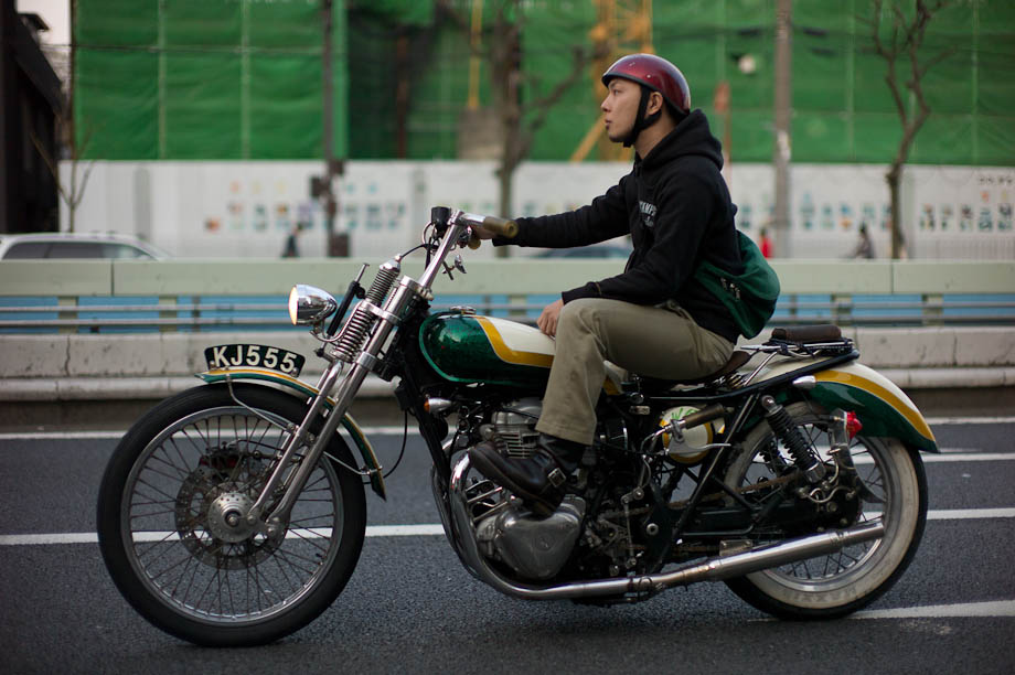 Motorcycle in Tokyo