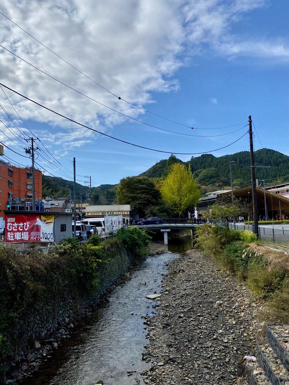 Mountains outside of Tokyo