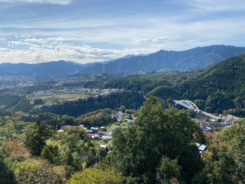 Mountains outside of Tokyo