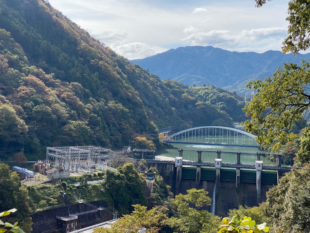 Mountains outside of Tokyo