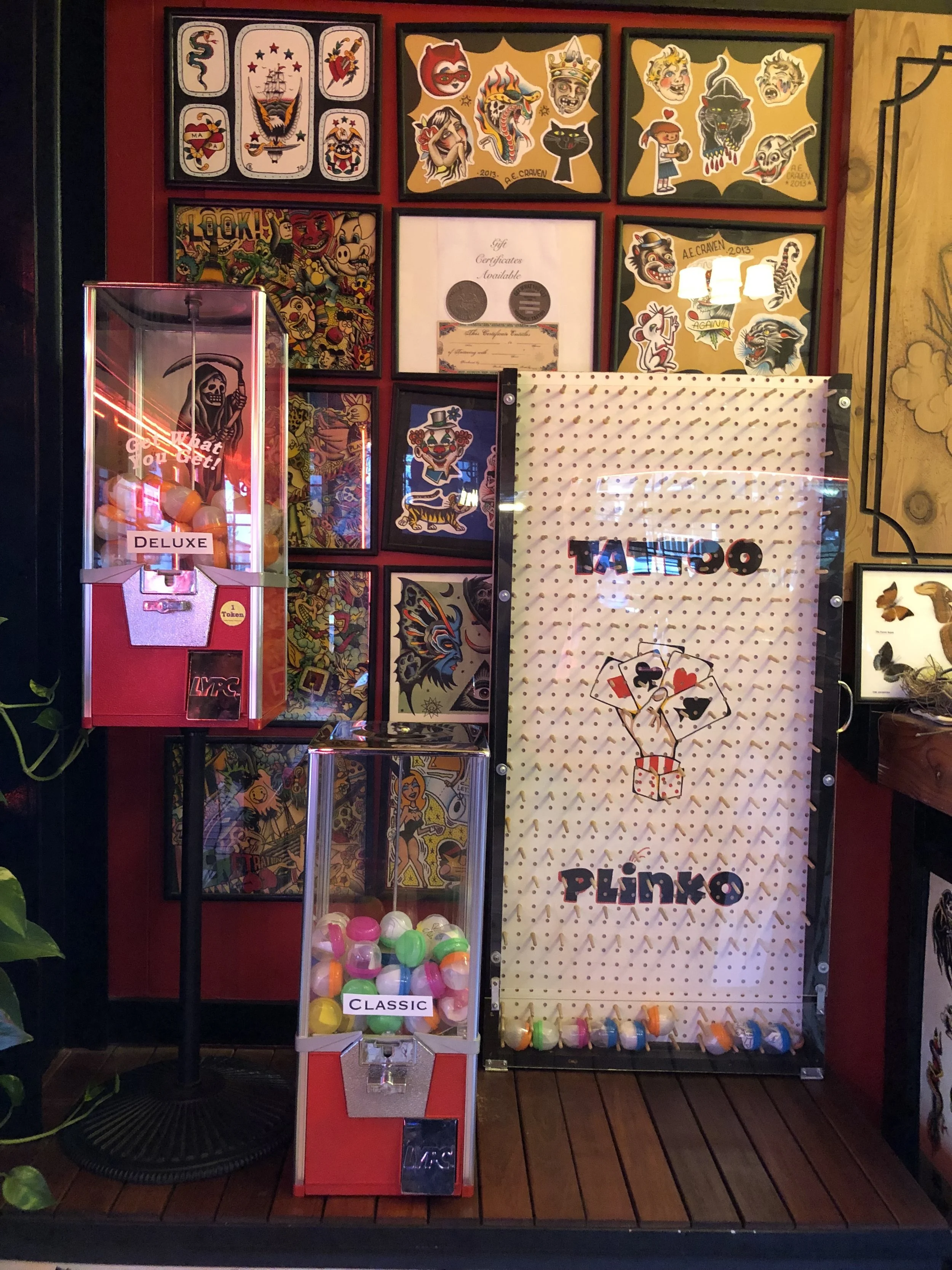 Around Town: Get What You Get Tattoos at Historic Tattoo Portland.