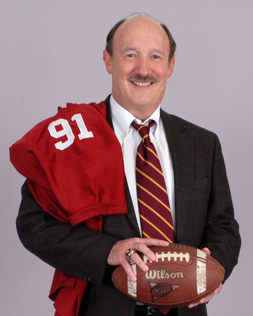 NCAA record holder and author Dr. Emmet C. (Tom) Thompson II celebrates the 7th Anniversary of his historic game-winning kick today. He tells the inspiring story in his autobiography, Kick Start . (Roark Photography photo)