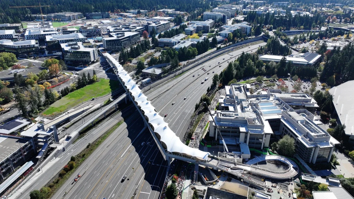 Redmond Technology Station Pedestrian Bridge
