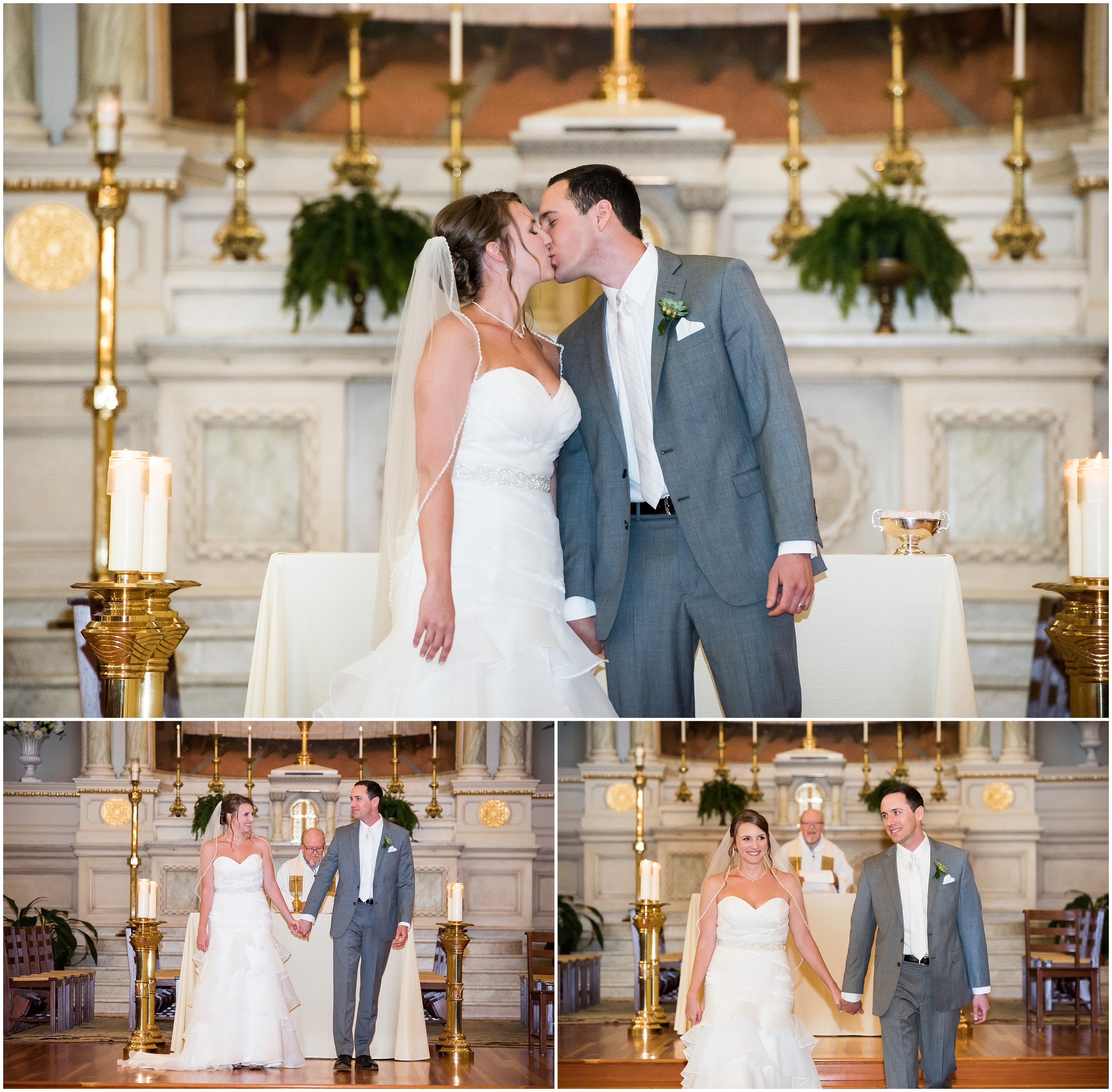 Boston Wedding Photographer, Iryna's Photography. The Bostonian Boston Hotel Wedding Photos, Ceremony at St Cecilia Parish, Wedding Photos, Boston Weddings.